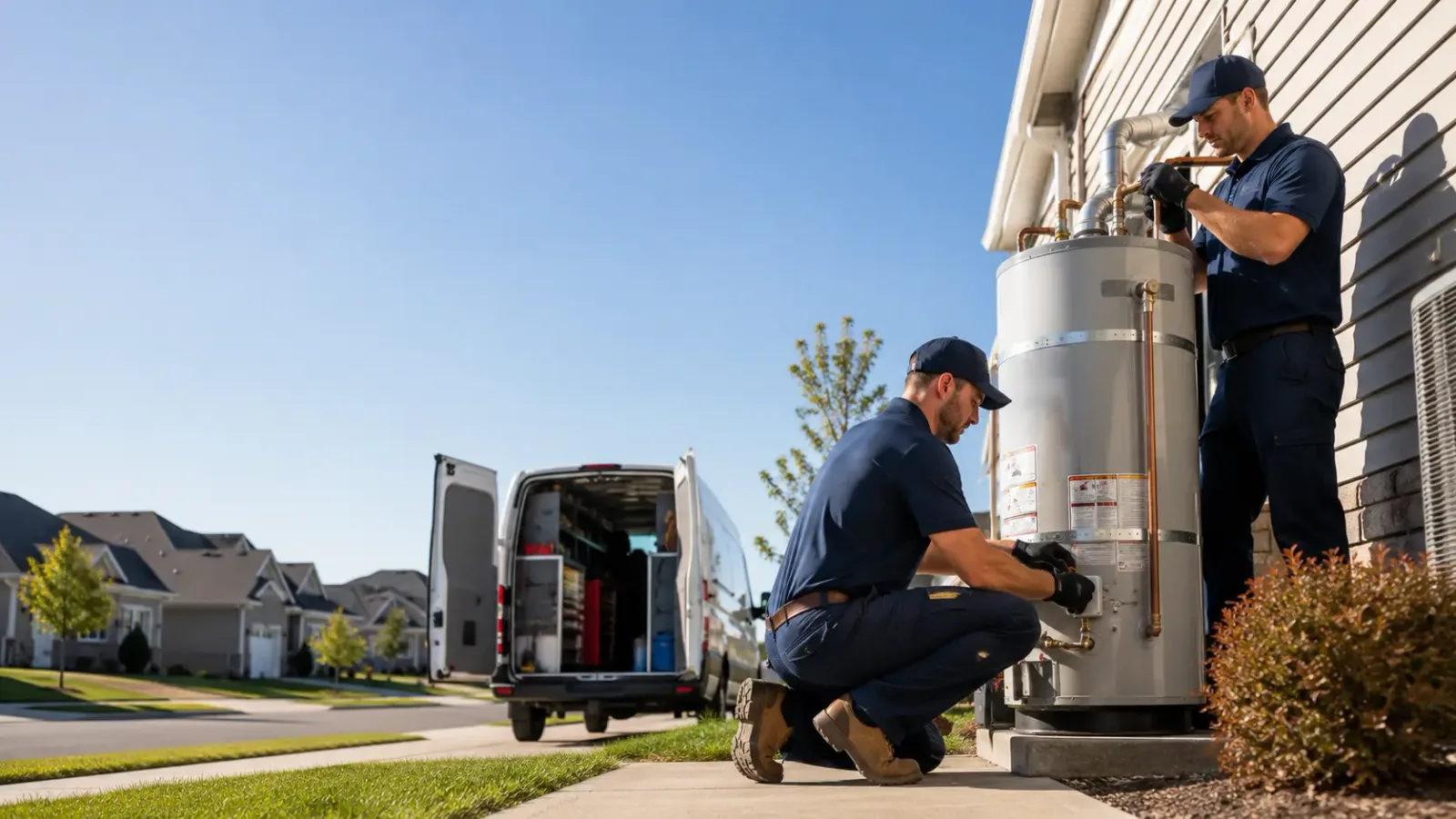 Water Heater Installation in Mcloud, OK